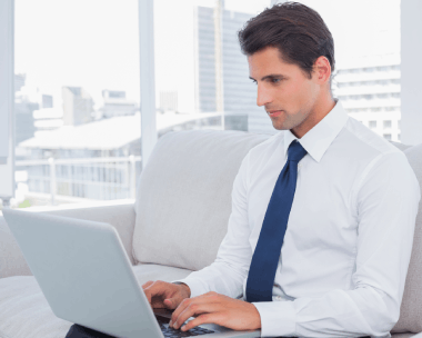 Customer benefiting from affordable and reliable Typing Services in Santa Fe, with accurate results and fast turnaround time.