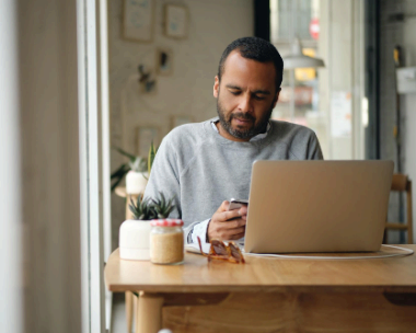 An admin uploads audio notes for business typing, and London Typing Services delivers a structured office document.