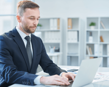 A dedicated support agent answers chat questions while Typing Services progress is tracked in a shared project timeline.