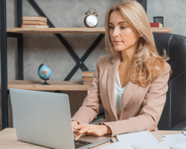 A professional typist offering secure and confidential legal document typing services for sensitive information.