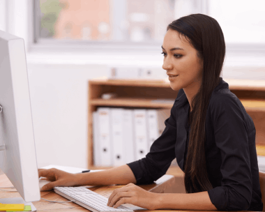 Customer enjoying Slovak Typing Services with fast turnaround, 24/7 support and high accuracy typing results.