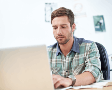 Client utilizing a range of features offered by typing services in Louisville, including 24/7 support and quick turnaround.