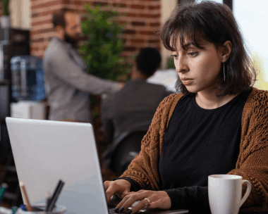 Client utilizing French Typing Services to transform scanned, handwritten and digital files into precise output formats.