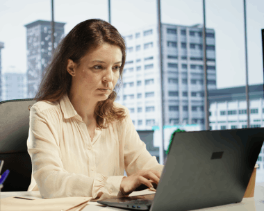 Typist providing legal documents in Kansas City, offering 100% confidentiality for clients' sensitive business.