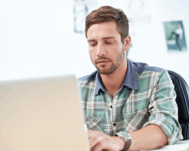 The client utilizes Professional Typing Services for multiple formats with flexible delivery options.