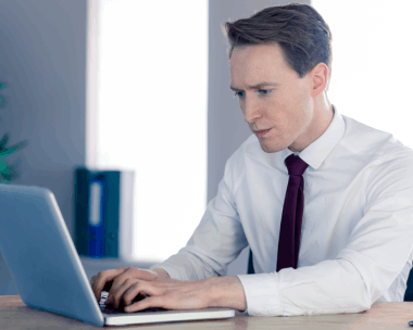 Customer receiving Romanian Typing Services at affordable rates while enjoying high accuracy and professional results.