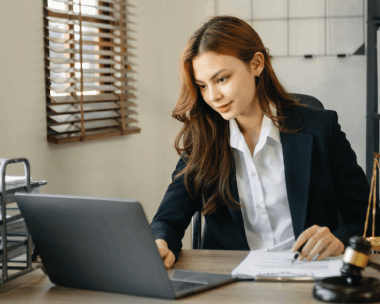 Lawyer using typing services Birmingham to help law firms produce accurate pleadings, briefs and professional documents.