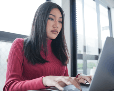 Client in Chicago uses typing to produce a wide variety of docs, including business reports and academic papers.