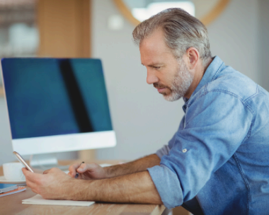 A client uploads source files for London Typing Services, sending PDFs, photos, and scans through a secure portal.